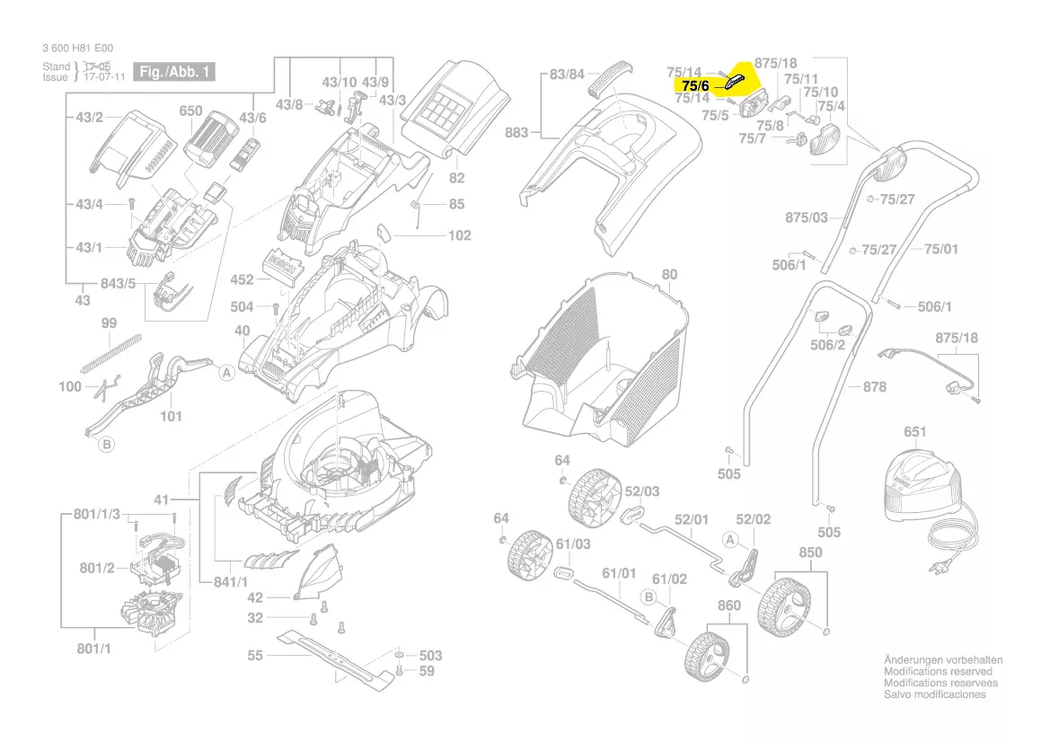 Barrette réf. F 016 L66 447 BOSCH